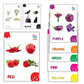My House Teacher My First Flash Cards Colours: 10 Early Learning Color Flash Cards For Kids
