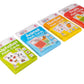 Bkdt Marketing 4 In 1 Flash Cards, Animal, Fruits, Alphabets & Numbers 50 Flash Cards For Kids Babies Fun & Easy Early Learning 