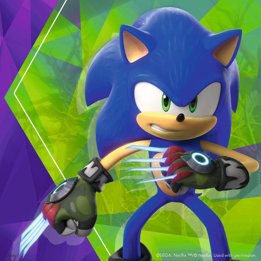 Ravensburger Sonic Prime 3X 49 Piece Jigsaw Puzzles for Kids Age 5 Years Up