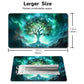 SIXTORE enhanced Board Game 24x14in TCG Playmat Compatible for OCG CCG RPG MTG Play Mats Mousepad Desk Mat (Green Vitality)