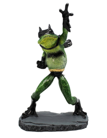 Stealstreet Ss-G-61176 Frog In Batman Costume Figurine, 7.25'
