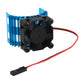 Sharegoo Alloy Heat Sink Heatsink With 5V Cooling Fan For 1/10 Car 540 550 3650 Size Brushless Engine Motor Rc Car Truck Buggy C