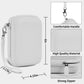 PAIYULE Travel Case for RG353V/RG353VS/R36S - White EVA Handheld Emulator Storage Organizer