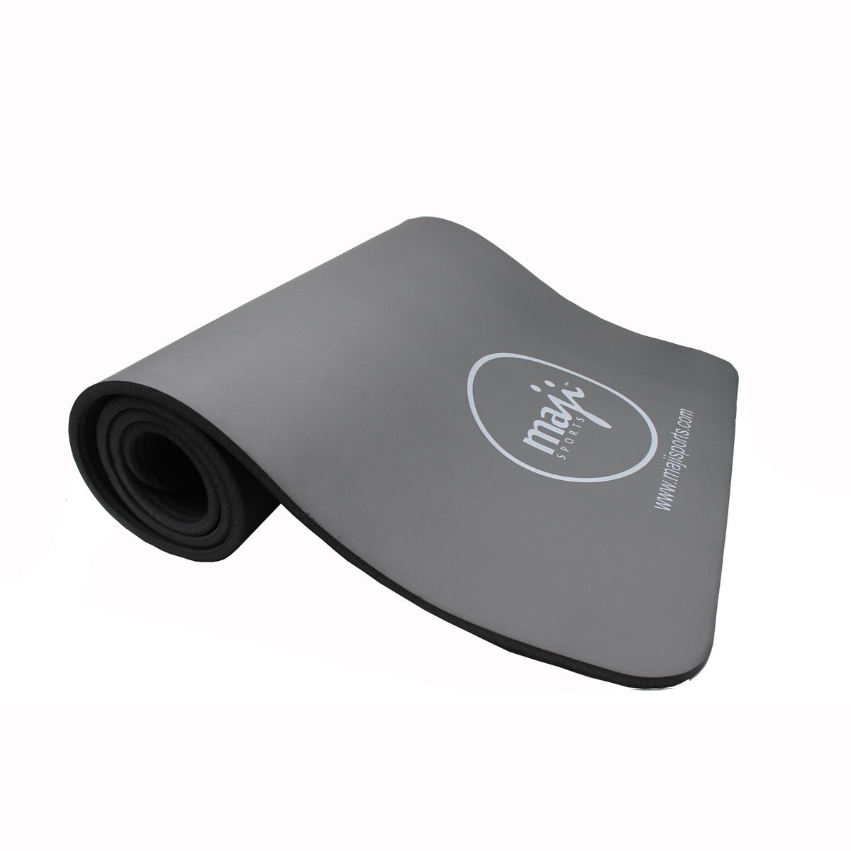 Maji Sports NBR Exercise Mat, Gray
