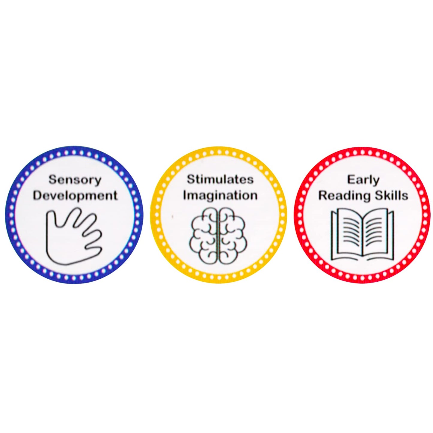 Game Party Touch And Pop Book Set For Toddlers - 2 Pc Bundle With Fidget Toy Storybook And Bonus Storybook For Kids With Animals