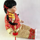 Jmisa 26' Porcelain Baby Chinese Girl Sitting Doll