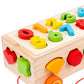 Trendivibe Wooden Block Toys Toddlers Matching Toys For Kids Children Numbers| Baby Learning Toy | Infant Activity Toy | Sensory