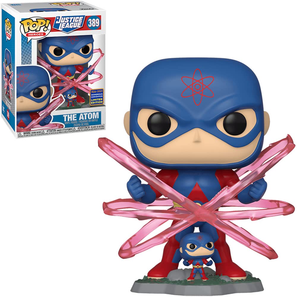 Funko Pop! Justice League The Atom Exclusive Vinyl Figure Wondrous Convention 2021 Shared