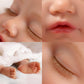 Babeside Lielike Reborn Baby Dolls - 17 Inch Cute Soft Vinyl Realistic Newborn Baby Doll Sleeping Real Life Baby Dolls With Comp