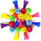 Proloso Jumping Popper Colorful Spring Launchers Bouncy Toy Balls 24 Pcs