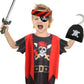 Kids Pirate Costume Set Pirate Captain Dress Up Outfits Playset For Boys Girls Halloween Role Play Party Cosplay