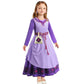 Itvti Wish Asha Costume For Girls Princess Halloween Christmas Dress Purple Cosplay Outfit, 2-3 Years(Tag 100)