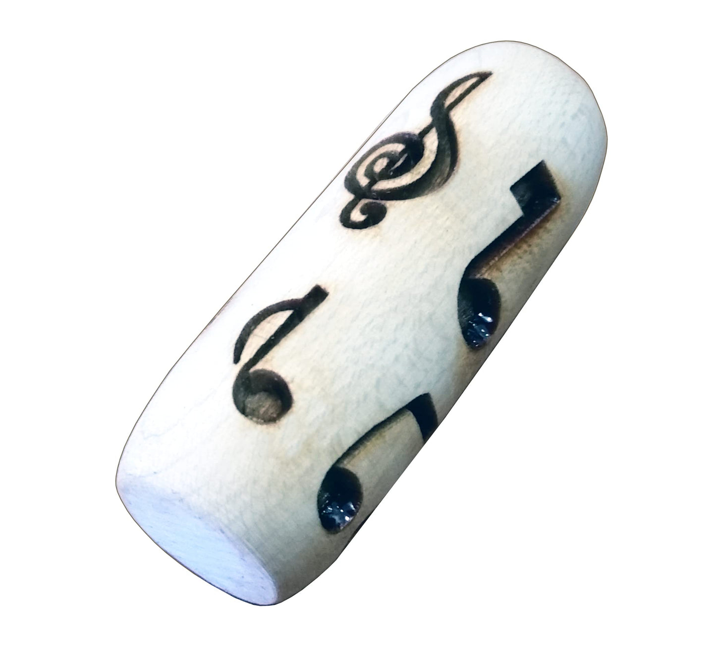Socwell Llc Pattern Roller For Clay, Music Notes, 2 Inch(50Mm) X 3/4 Diameter Size, Made In Usa Of Fine Maple Wood (Sd2217)