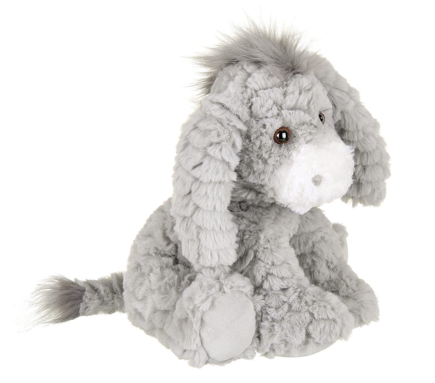 Bearington Donny Plush Donkey Stuffed Animal, 10.5 Inch