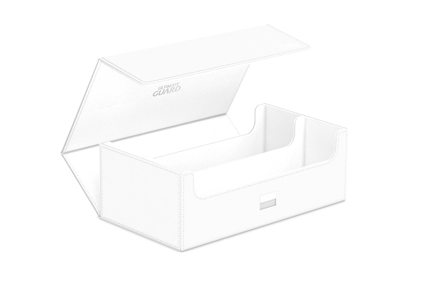 Ultimate Guard Arkhive 800+, Deck Case For 800 Double-Sleeved Tcg Cards, White, Compatible With Boulders, Magnetic Closure & Microfiber Inner Lining