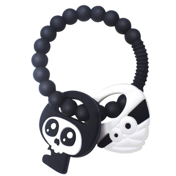 Bigspinach Mummy Teether And Cute Grim Reaper Ring Teether Halloween Activities Designed With A Bumpy Ring For Soothing And Ease Of Grabbing