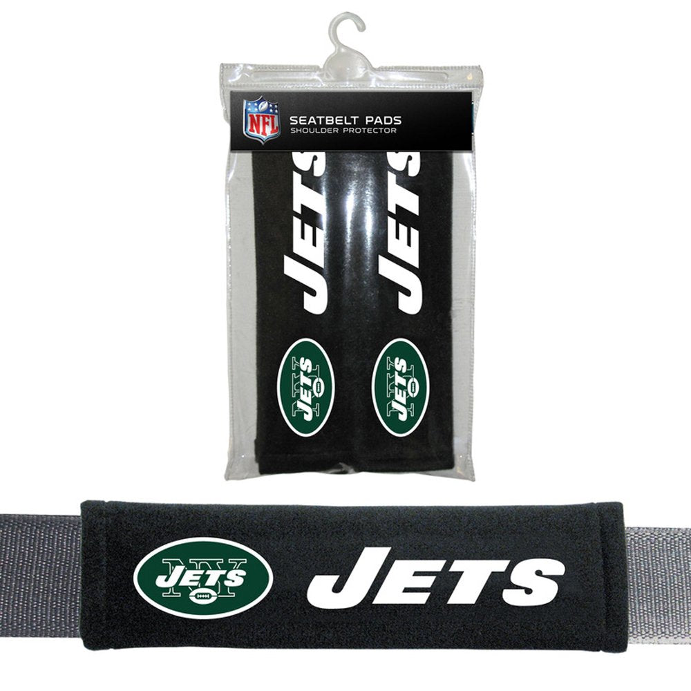Fremont Die New York Jets Seat Belt Pads Velour