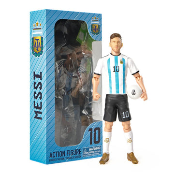 Sockers Banbo Toys Argentina AFA Lionel Messi 8 Collectible Soccer Action Figure