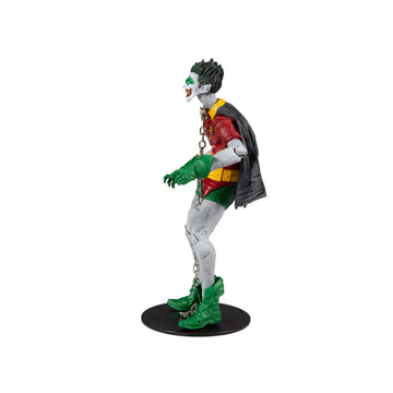 Mcfarlane Toys Dc Multiverse Robin Earth -22 (Dark Nights: Metal) 7' Action Figure With Build-A Parts For 'The Merciless' Figure (15422)