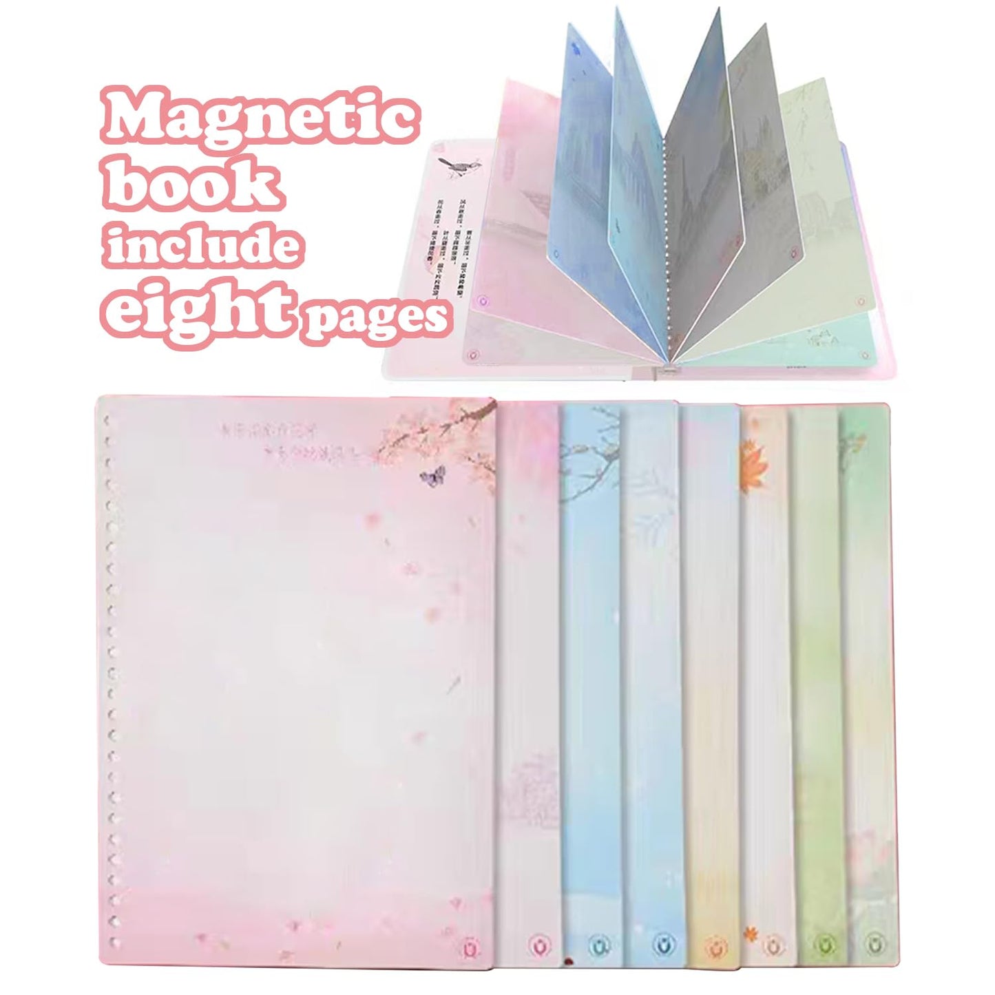 Daniel Axel Magnetic Collecting Book,Paried With Magnetic Paper Doll For Use,Gift For 3+ Year Old Girls Toddler-Only Include Mag