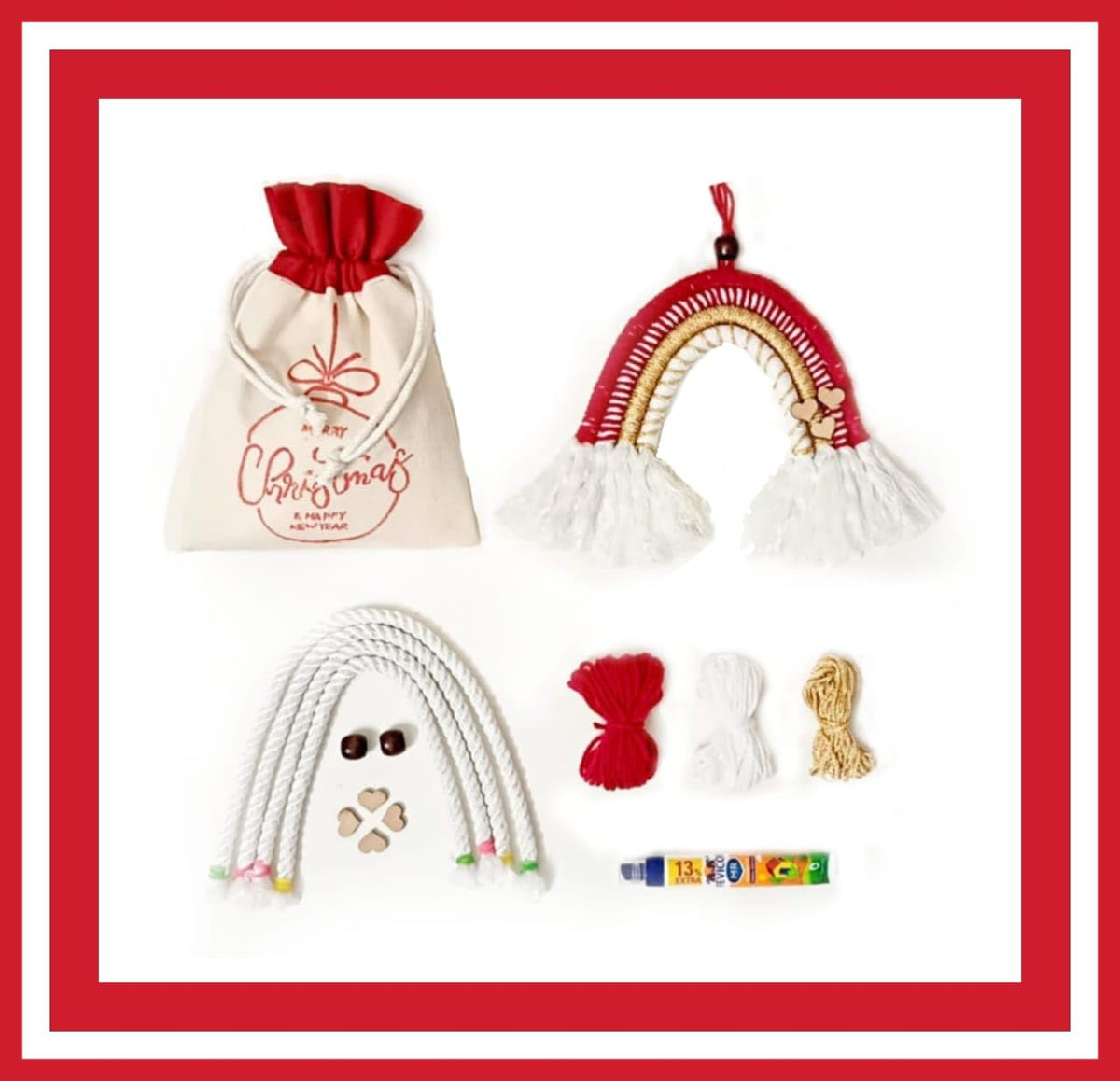 The Brown BoxChristmas Activity Kit,Christmas Gift For Kids,Diy Christmas Ornaments,Diy Gift,Diy Return Gift,Craft Kit,Art And 