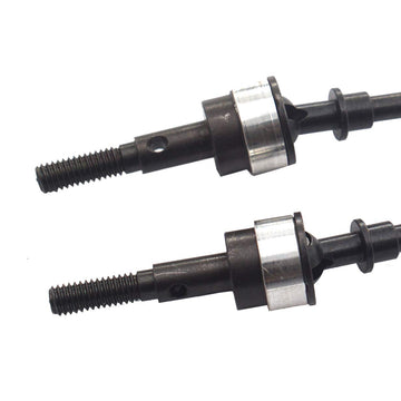 2PCS Vgoohobby Stainless Steel CVD Drive Shaft Dogbone Hop-Up Parts Compatible with Axial SCX10 1/10 RC Climbing Car Crawlers Bu