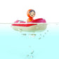 PlanToys Coastguard Bath And Water Play Toy (5668) | Sustainably Made from Rubberwood and Non-Toxic Paints and Dyes | Eco-Friend