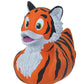 Wild Republic Rubber Ducks, Bath Toys, Kids Gifts, Pool Toys, Water Toys, Tiger, 4''