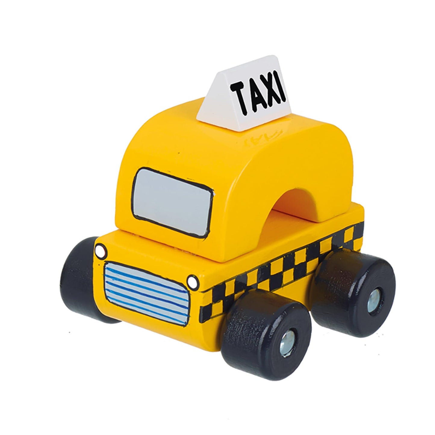 Orange Tree Toys New York Vehicles | Hand Painted Colorful Wooden Toy for Toddlers Age 12m+, Sustainably Made, Set of 3