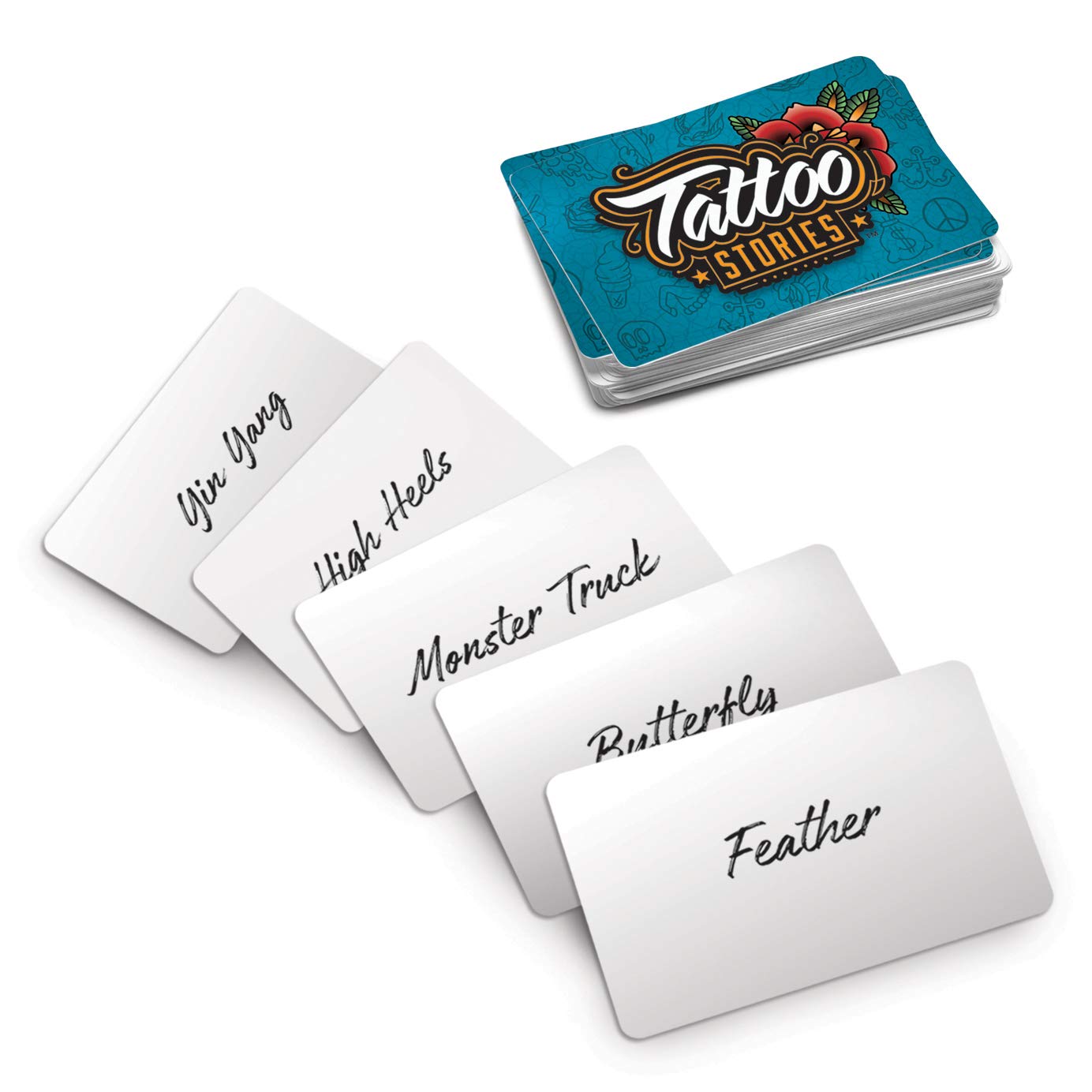 Bicycle Tattoo Stories - Games Party Games - Drawing And Card Game