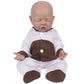 Vollence 18 Inch Full Silicone Baby Doll That Look Real,Eyes Closed Reborn Baby Doll,Real Baby Doll,Lifelike Baby Dolls - Girl
