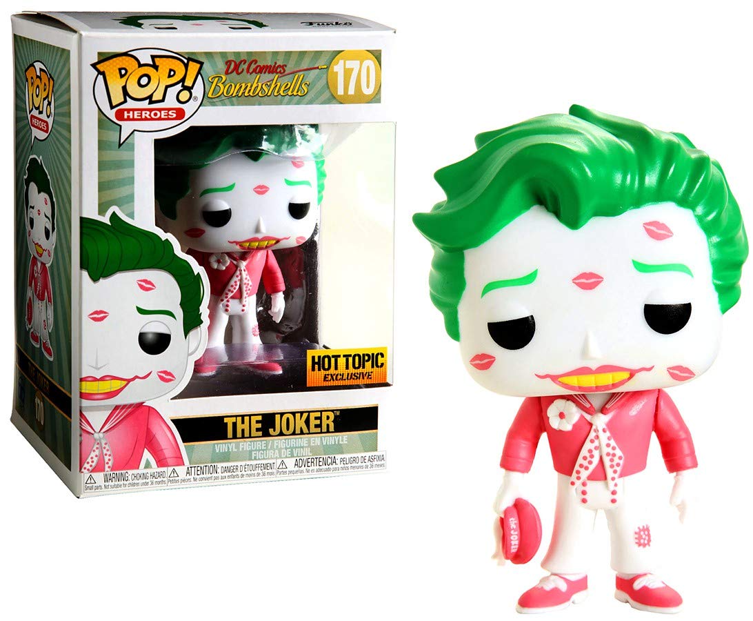 Funko Pop! Heroes: Dc Bombshells - The Joker [Pink Shirt] #170 Exclusive
