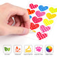 OSDUE Star Stickers for Kids, 1814 PCS 27 Sheets Assorted Coloured Shaped Mini Teacher Reward Sticky Scrapbook Stars for Arts Cr