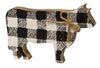 Happy Deals ~ Buffalo Plaid Cow Discontinued