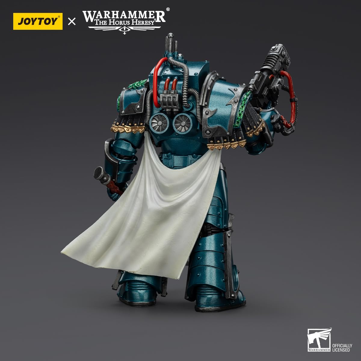 malt-inspiredISE JOYTOY 1/18 Action Figures - Warhammer The Horus Heresy Alpha Legion Legion Praetor in Cataphractii Terminator Armour - 5 Highly Posable Collectible Model Ages 15+