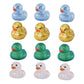 Rubber Duck Bath Toys For Toddlers - Squeak And Float Yellow Ducks In Bulk - Baby Shower Decorations And Party Favors