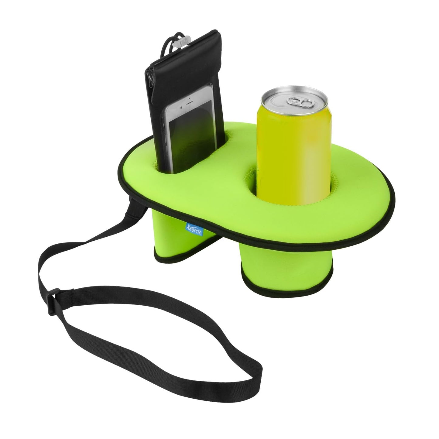 Xxerciz Neoprene Floating Drink Holder - Beverage Drink Float for Cell Phone, Hydra Flask, Solo Cup, Yeti, Tumblers for Pool Par