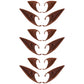 Freshme 6 Pairs Brown Elf Ears - Short And Long Fairy Ears Set Anime Pixie Ear Silicone Vampire Ears For Women Girl Cosplay, Chr