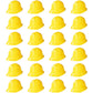 Novelty Place Construction Party Hats - Dress Up Soft Hats for Kids and Adults (Pack of 24)