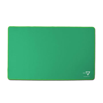 Bcw Spectrum Playmat - Green (24'' X 14'') | Stitched Edges For Durability | Ideal For Tcg, Tabletop Gaming & Magic: The Gatheri