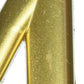 Amscan Gold Metallic Birthday Candle, 3 1/4" Wax Party Supply, Model 170420, 1 Piece