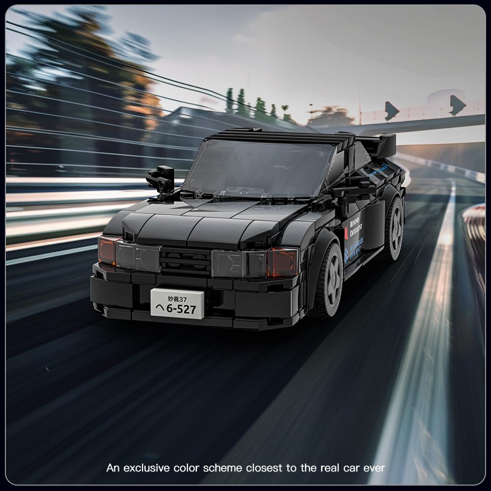 Mould King Speed Champion Car Building Toys with Acrylic Display Case Model Race Car Toy Building Blocks Kit 27014 Collectible R