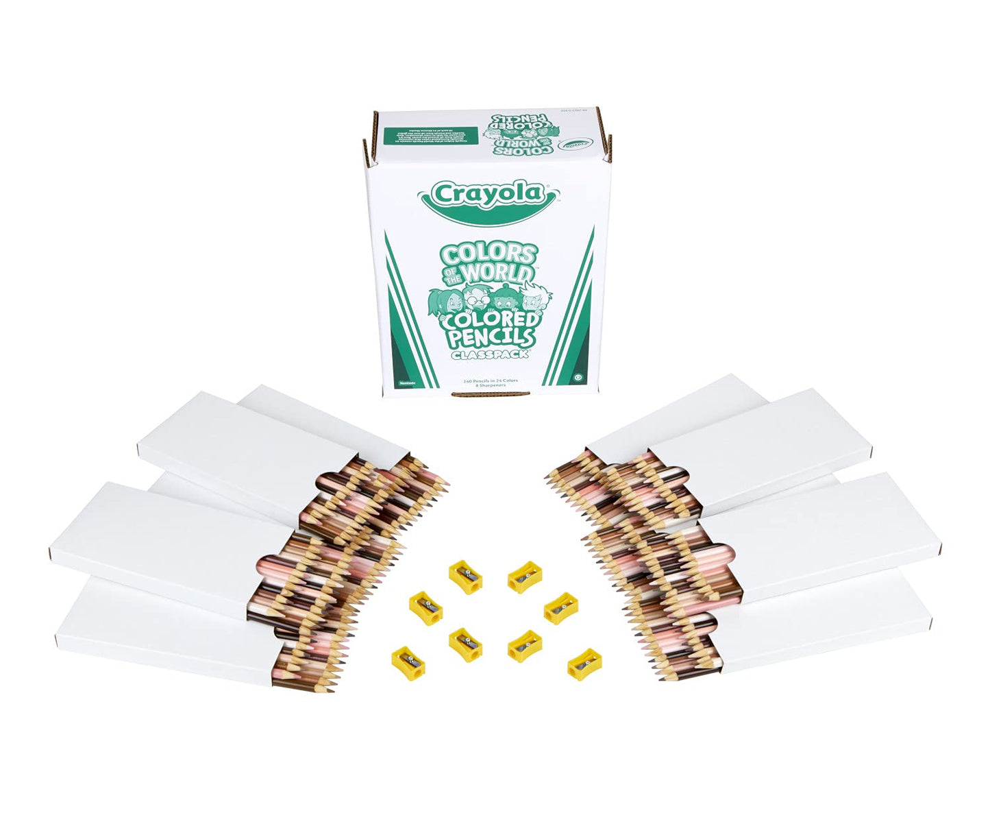 COLORS OF WORLD COLOR PENCILS 240CT