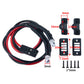 RC-Hub 1Set Rear Tail Light LED Lamp Set for 1/24 Axial SCX24 AXI00001 RC Crawler Car,Red