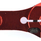 Apex RC Products 23T for JR/Airtronics/KO Red Aluminum Dual Clamping Servo Horn - 2 Pack #8006