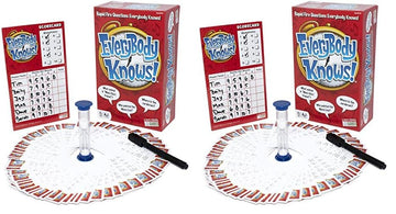 Endless Games Everybody Knows! - Trivia Card Game - 2018 Edition (Pack of 2)