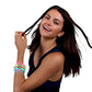 Tube Of 100 Assorted Color Glow Bracelets | Red | Green | Blue | Yellow | Pink| Non-Toxic | Glowing Department