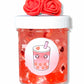 Sweetheart Popping Boba Handmade Scented Clear Slime 4Oz - Hoshimi Slimes