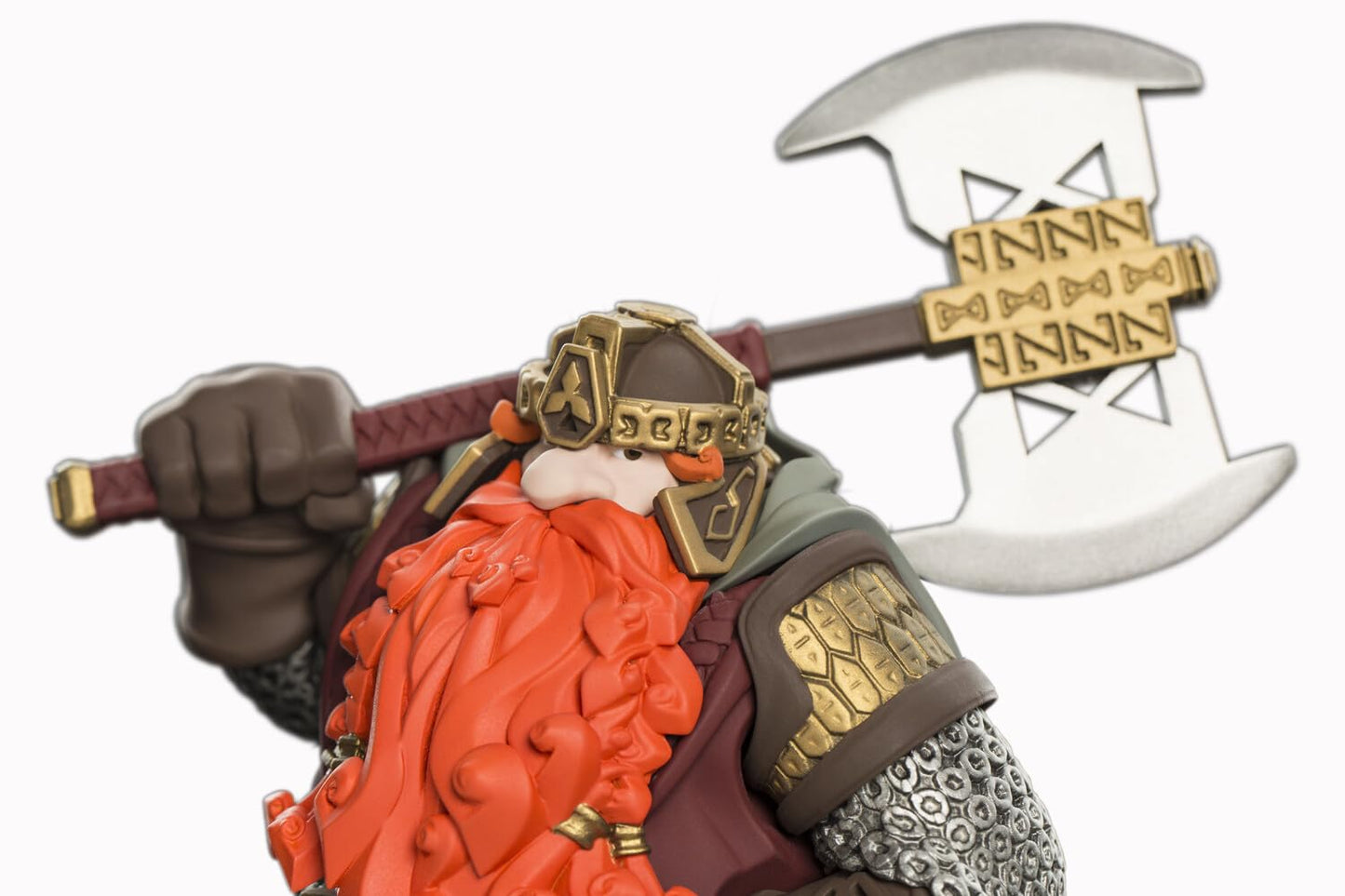 WETA Workshop Lord of The Rings Mini Epics Gimli Figure - Standard Size, Orange Collectible