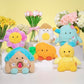 BumBumz SpringBumz Plush 5-Pack - Carson Carrot, Cammie Chick, Ethan Egg, Cosimo Can, Blair House - Model RBBZ01026 - Polyester